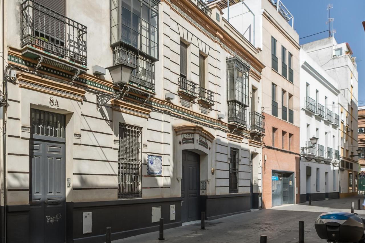 Apartamento Triana Deluxe Con Patio Privado Sewilla Zewnętrze zdjęcie