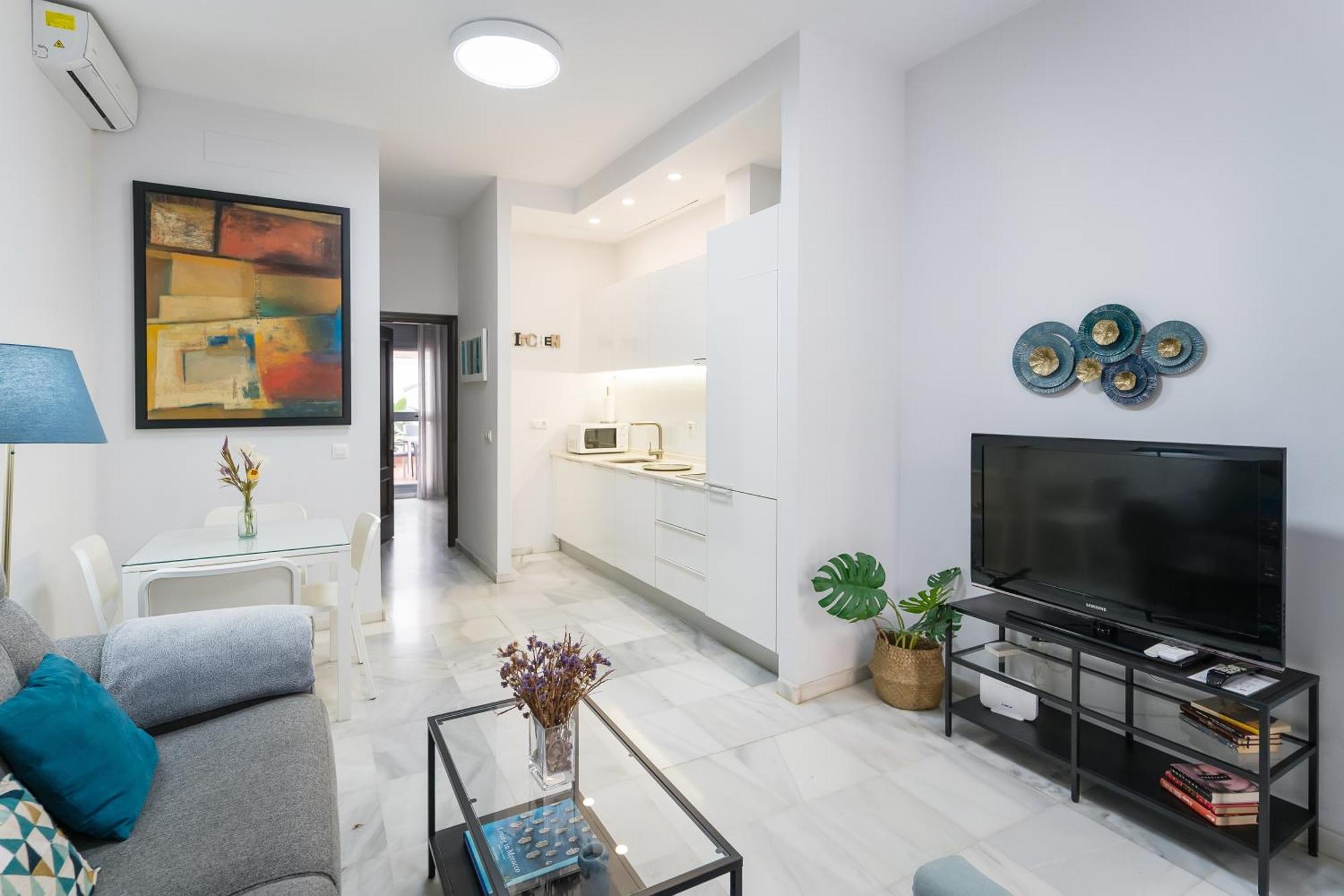 Apartamento Triana Deluxe Con Patio Privado Sewilla Zewnętrze zdjęcie
