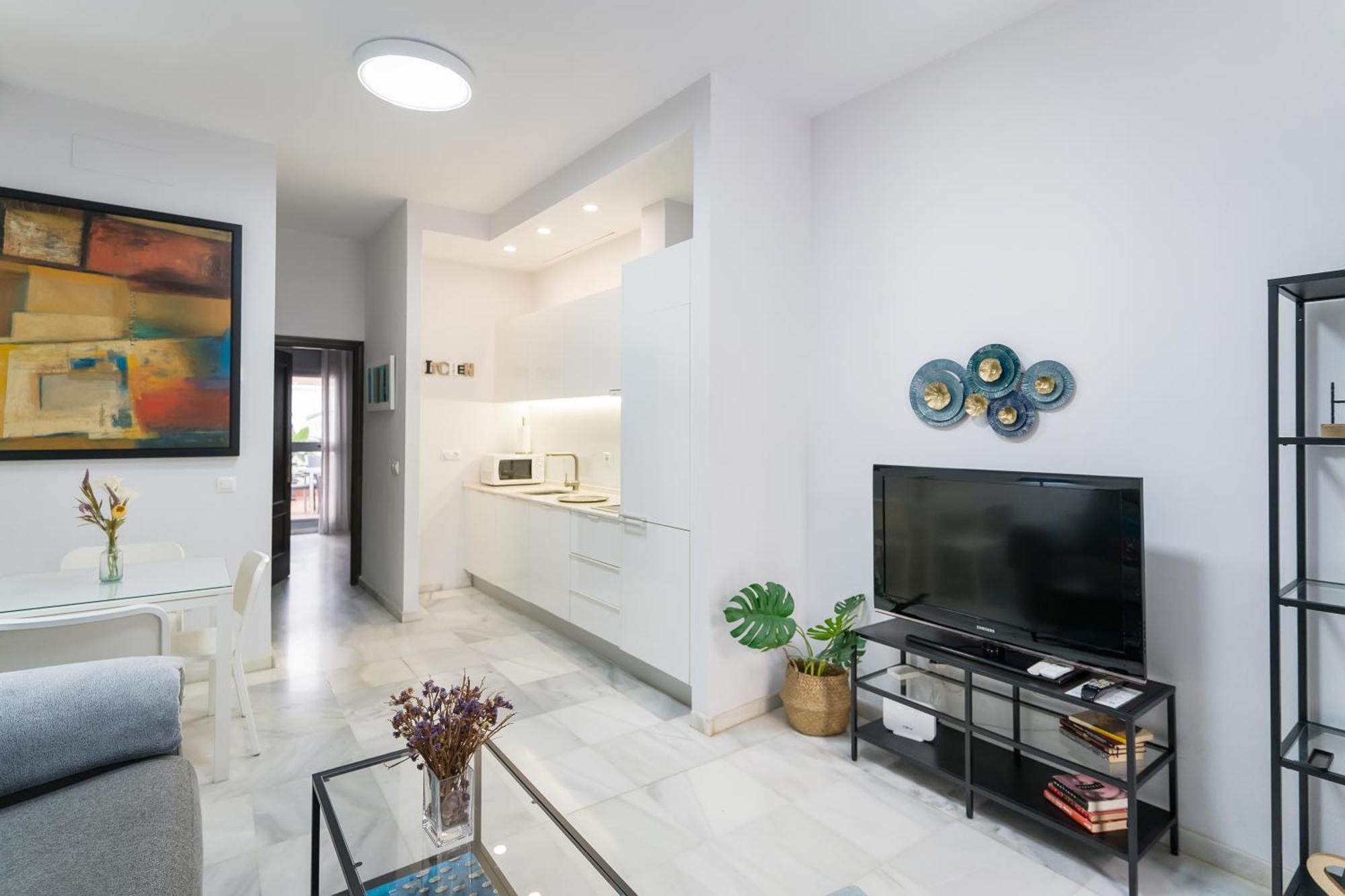 Apartamento Triana Deluxe Con Patio Privado Sewilla Zewnętrze zdjęcie